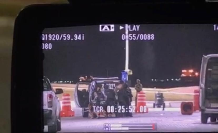 Veja o video do momento que policial militar e baleado na Bahia
