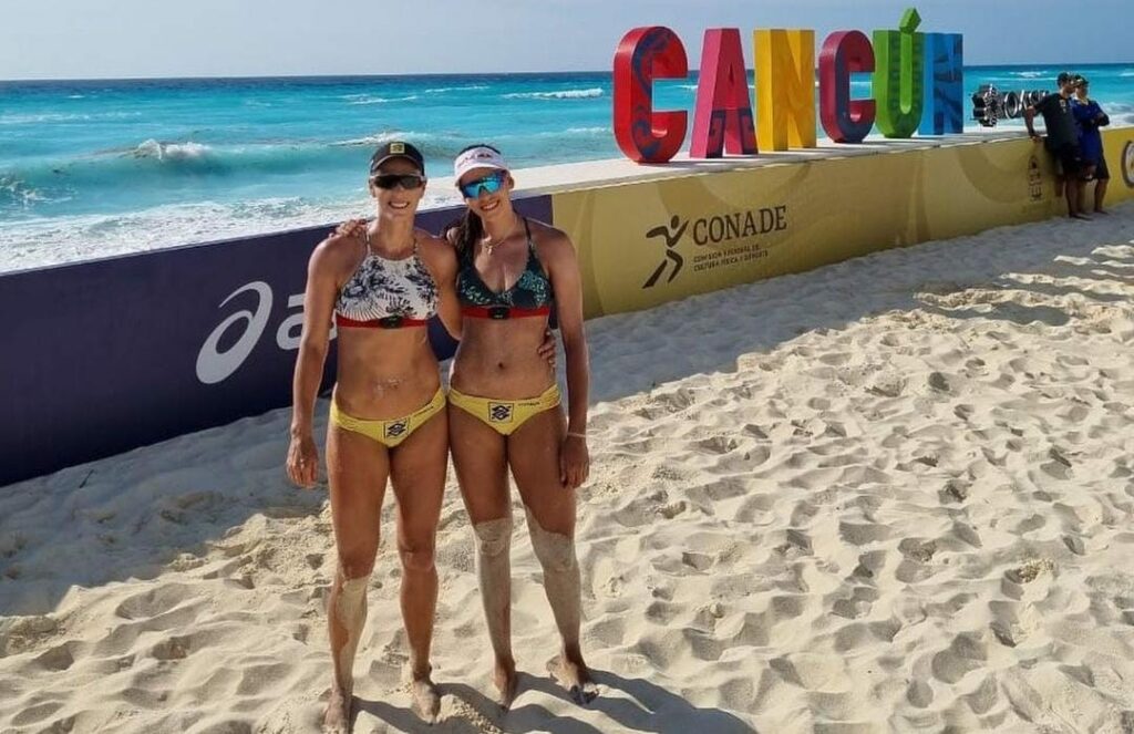 Apos bronze na primeira etapa do torneio de Cancun Agatha e Duda voltam as quadras nesta sexta 23