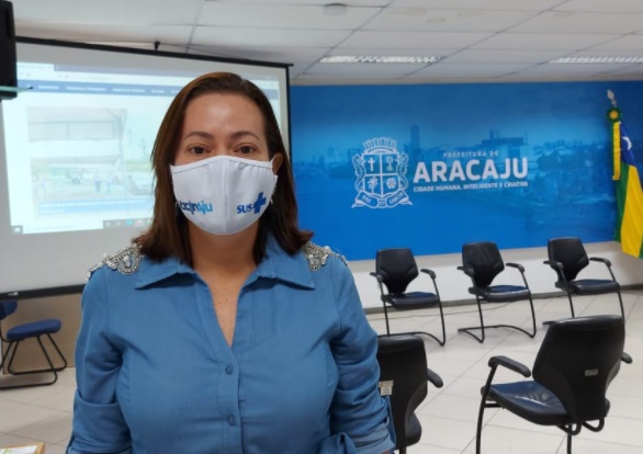 Hospital de Campanha atendeu 458 pessoas desafogando os Hospitais e unidades de saude diz secretaria Waneska na CMA