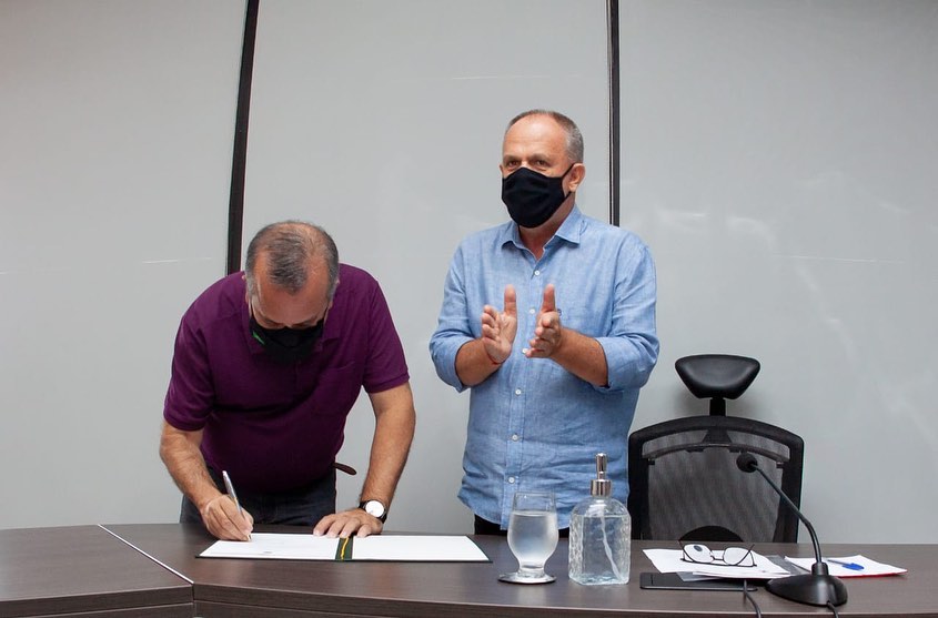 Mais de R 23 mi serao investidos em obras de abastecimento de agua e saneamento basico em Sergipe diz Belivaldo