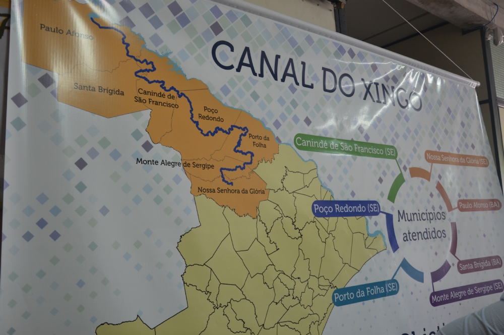Ministro deve assinar ordem de servico para inicio do Canal de Xingo na proxima sexta 23
