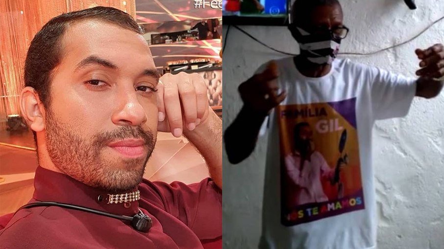 Oi sumido Pai de Gilberto reaparece apos filho ganhar visibilidade no BBB
