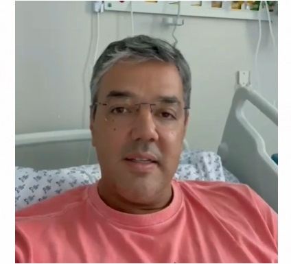 Presidente do MDB Sergio Reis recebe alta apos recuperacao da covid 19
