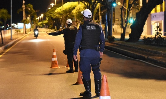 Toque de recolher das 22h as 5h e mantido por mais uma semana em Sergipe