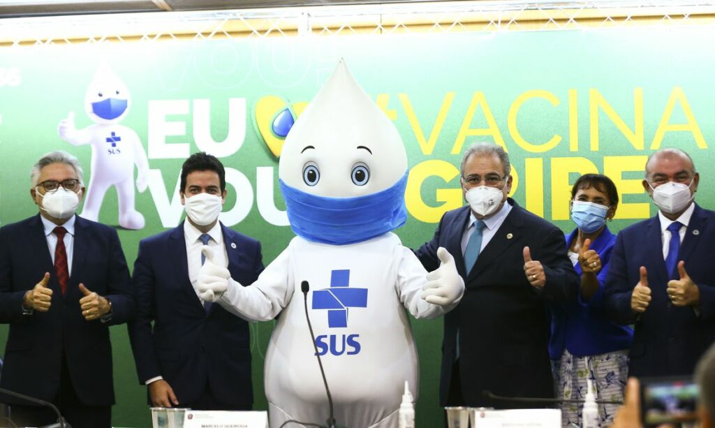 Vacinacao contra a gripe deve atingir 80 milhoes de pessoas