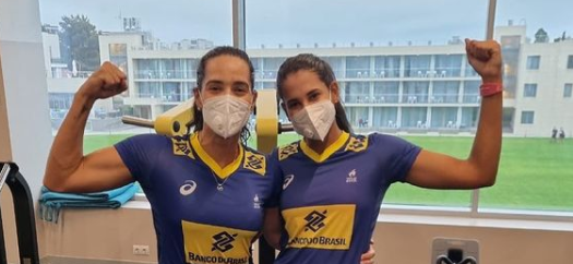 Agatha e Duda fazem primeiro treino na Russia onde buuscam mais um podio no Circuito Mundial de Volei de Praia