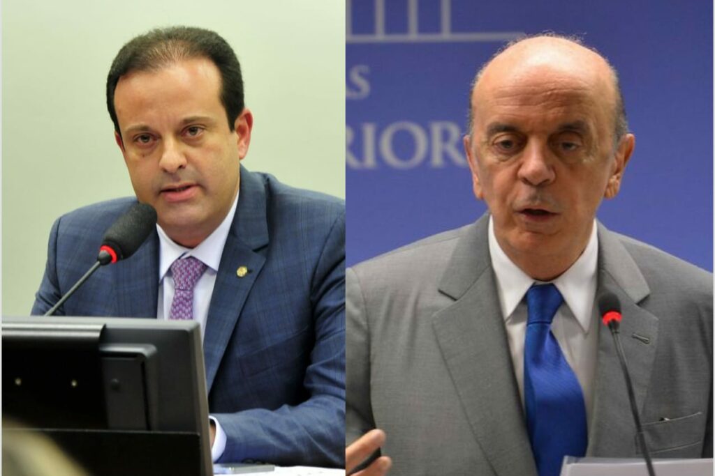 Andre Moura e Jose Serra anunciam serem a favor da quebra de patentes das vacinas contra covid 19