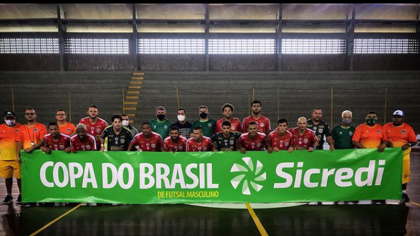 Lagarto arranca empate fora de casa em primeiro jogo da Copa do Brasil de Futsal