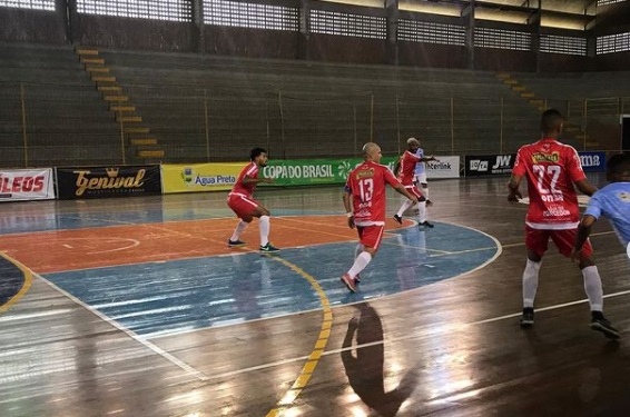 Lagarto define futuro na Copa do Brasil de Futsal em jogo contra o Unacity nesta quinta 20