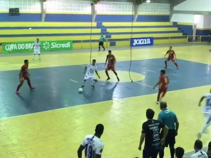 Luis Henrique marca tres gols e Itaporanga avanca para proxima fase da Copa do Brasil de Futsal