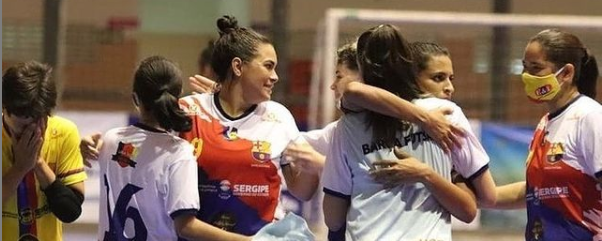 Meninas do Barcelona Futsal fazem historia em segundo jogo do NFFB 2021