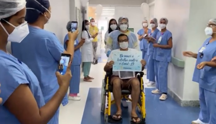 Recuperado da covid 19 prefeito de Itabaiana tem alta hospitalar e e recebido com carreata na cidade veja video