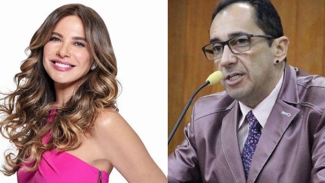 STF recebe queixa crime de Luciana Gimenez contra senador Jorge Kajuru por injuria e difamacao