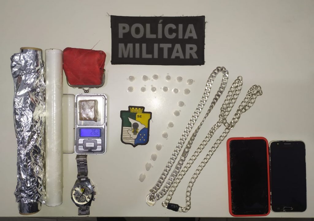 Suspeitos de trafico de drogas sao presos em Lagarto