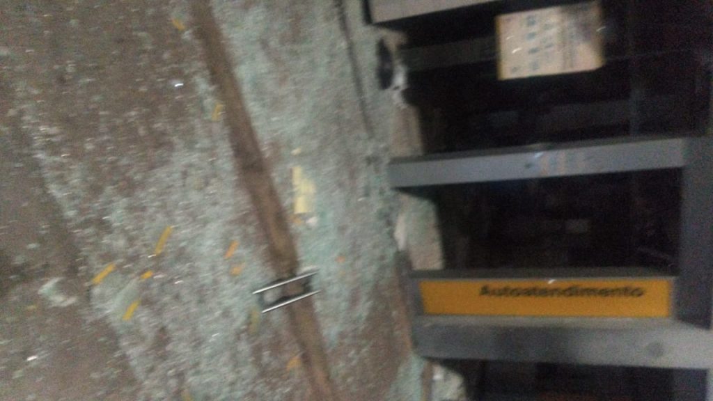 Banco do Brasil de municipio vizinho a Carina e explodido nesta terca feira 1 e1622623269484