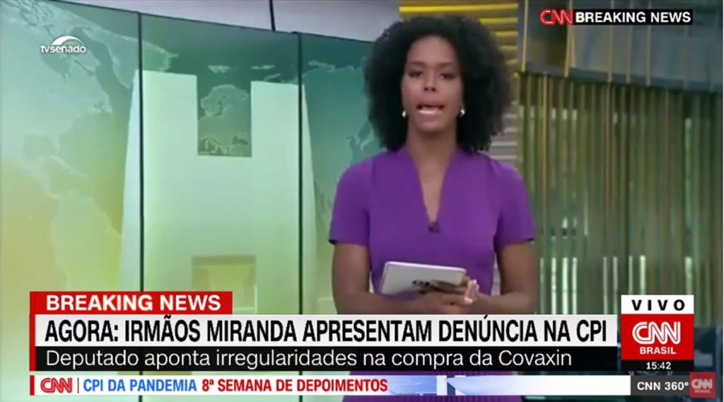 CNN Brasil coloca reportagem com Maju Coutinho no ar e confunde espectadores