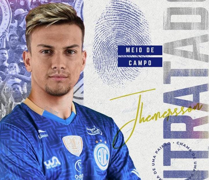 Confianca anuncia contratacao do meia Jhemerson