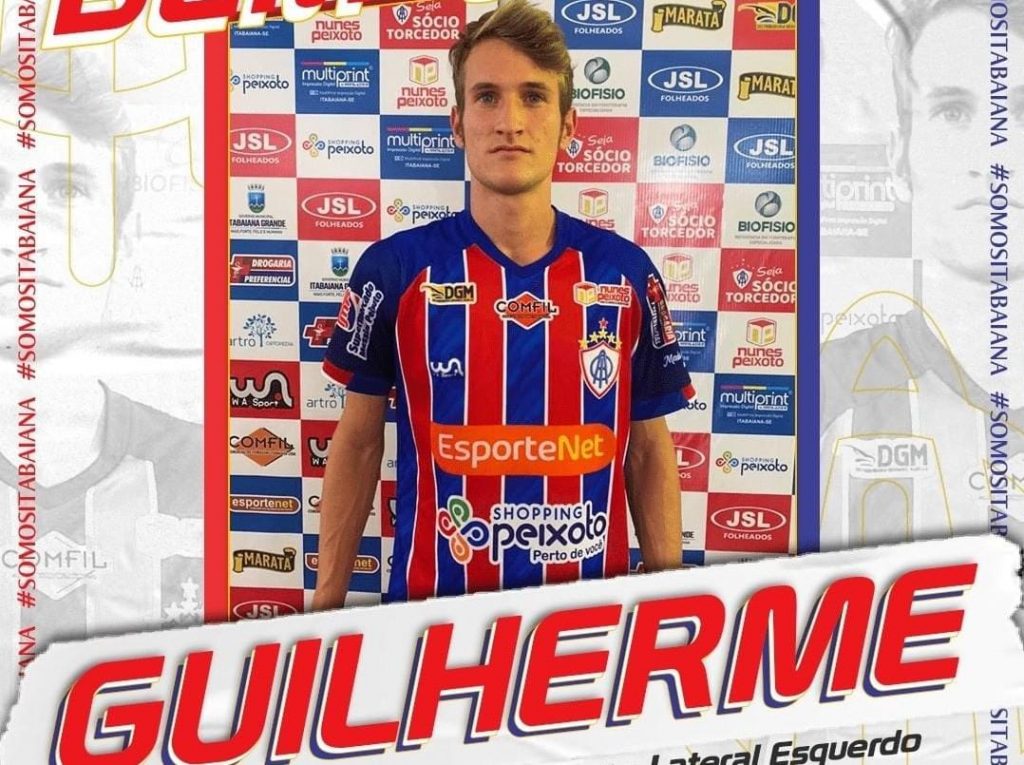 De olho no Brasileirao Itabaiana anuncia contratacao do lateral Guilherme