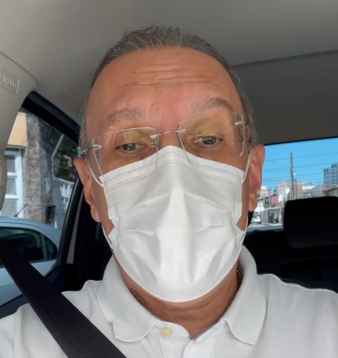 O presidente agora elegeu seu novo adversario a mascara critica Fabio Henrique sobre fala de Bolsonaro