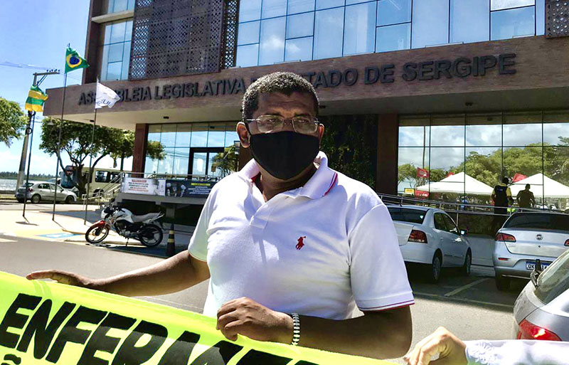 Trabalhadores do FHS paralisam atividades e realizam ato publico nesta terca 1o