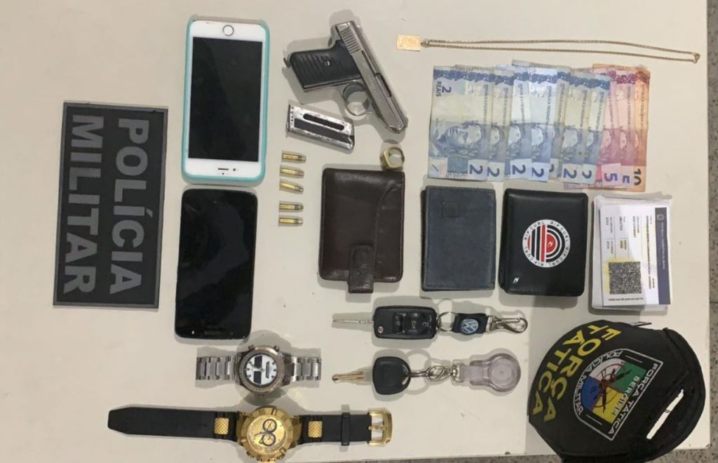 Tres suspeitos de roubo sao presos no Jabotiana em Aracaju