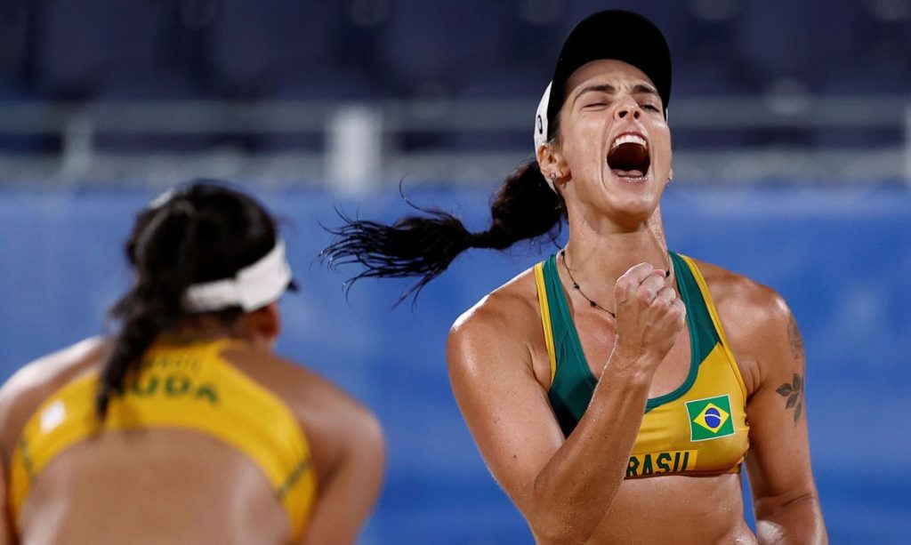 Agatha e Duda avancam as oitavas no volei de praia