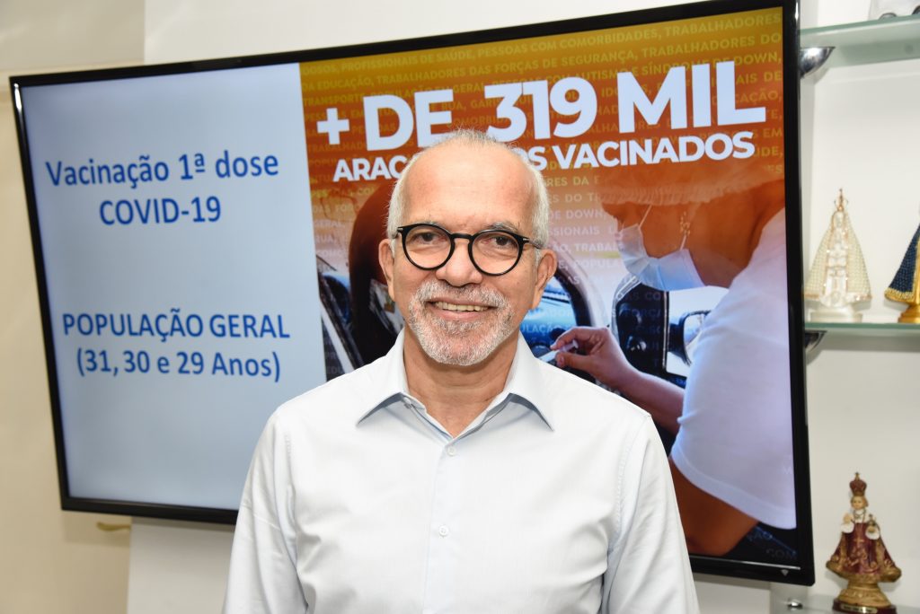 Aracaju anuncia vacinacao para pessoas com 31 31 e 29 anos a partir desta sexta 23 confira calendario