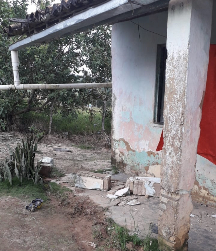 Crianca morre apos ser atingida por coluna de concreto em Riachao do Dantas