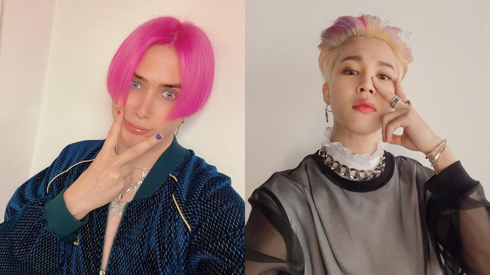 Influencer britanico se submete a 18 cirurgias para se parecer com cantor do BTS