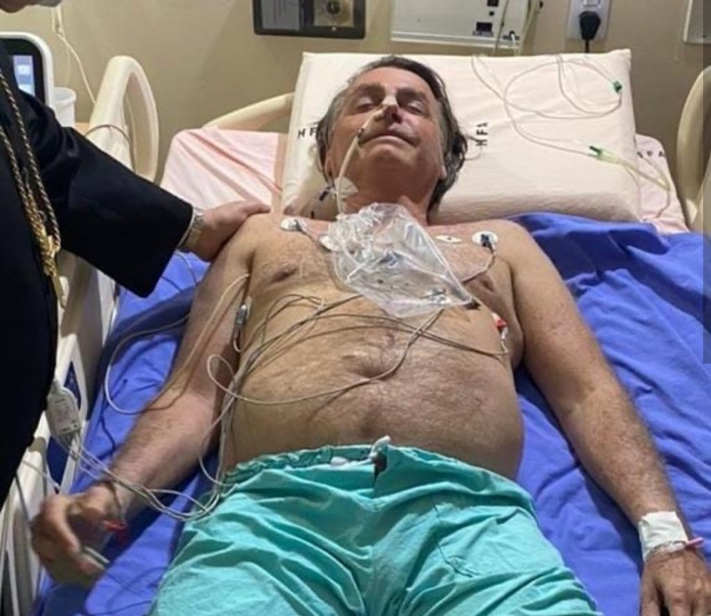 Internado em Sao Paulo Bolsonaro agradece apoio e oracoes por sua recuperacao cirurgia de emergencia foi descartada