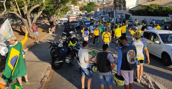 Motociata em apoio a Bolsonaro acontece em Aracaju no dia 1o de agosto