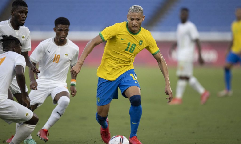 Olimpiada Brasil empata com Costa do Marfim no futebol masculino