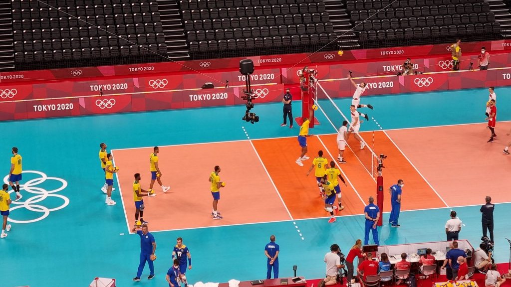 Olimpiada Brasil passa pela Tunisia na estreia do volei masculino