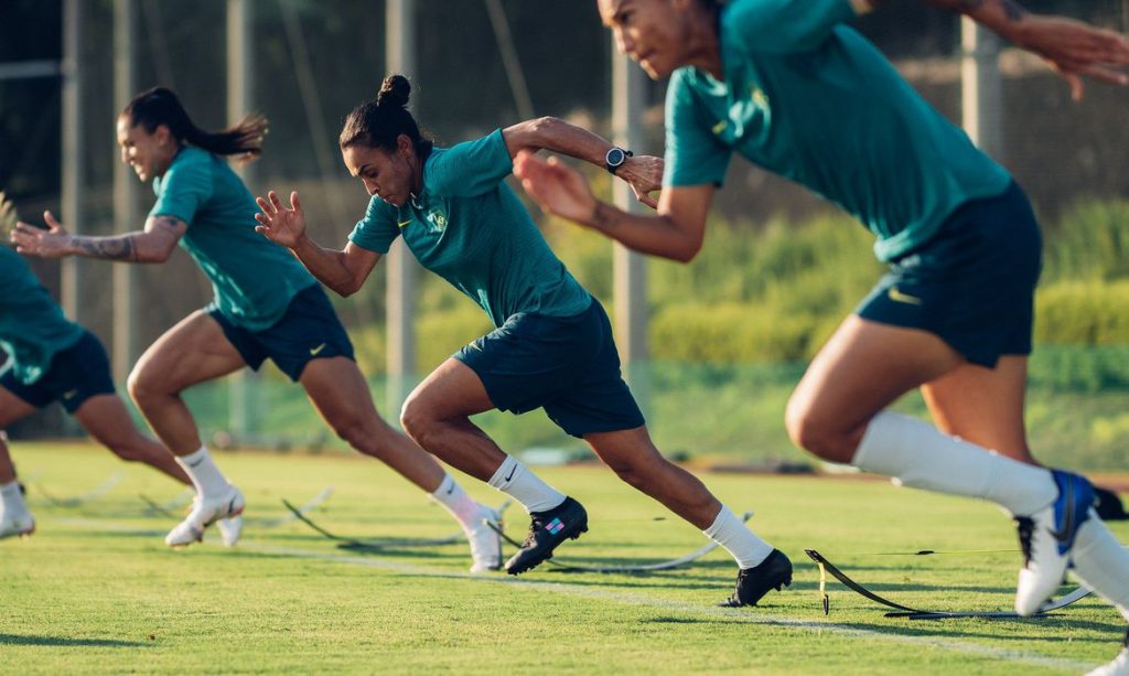 Selecao feminina de futebol estreia nas Olimpiadas nesta quarta 21