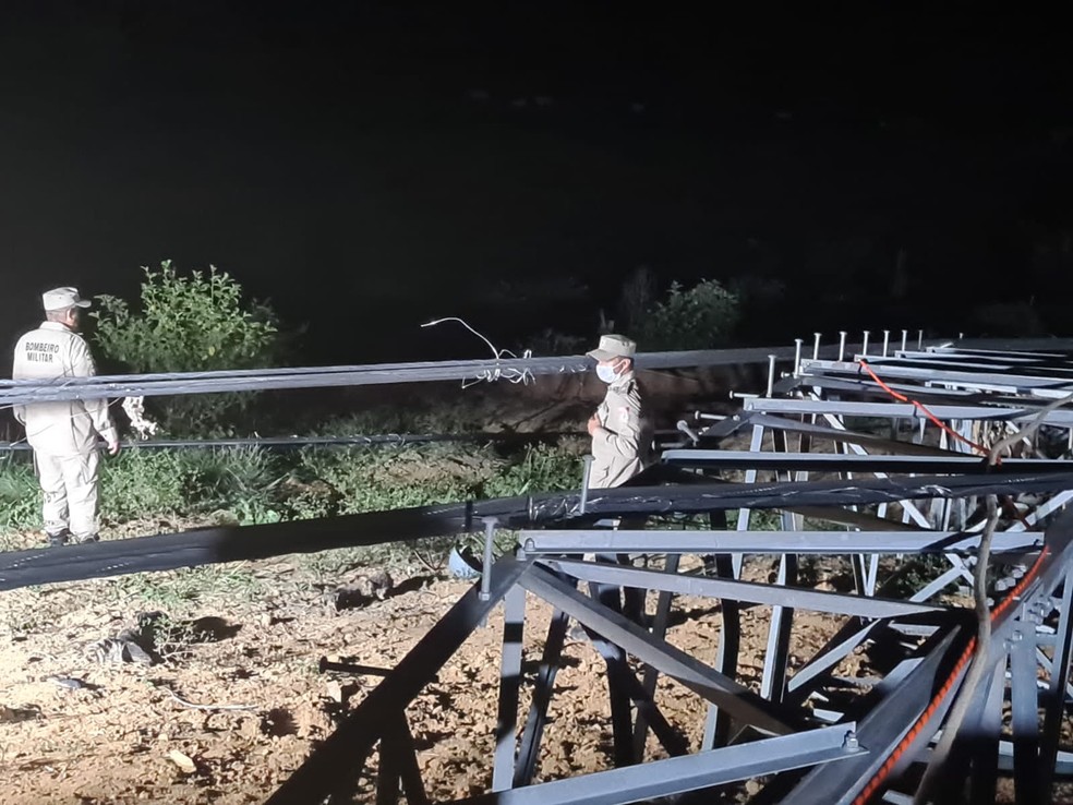 Sergipanos morrem apos queda de torre de transmissao no Para