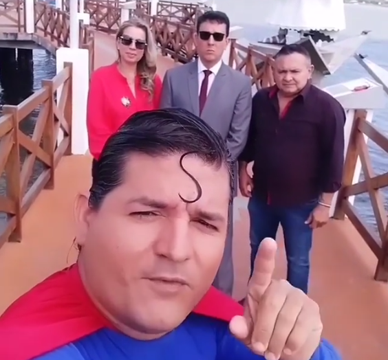 'Super man' sergipano entra na campanha pela periculosidade para policiais em Sergipe; veja vídeo 1 Super man sergipano entra na campanha pela periculosidade para policiais em Sergipe veja video