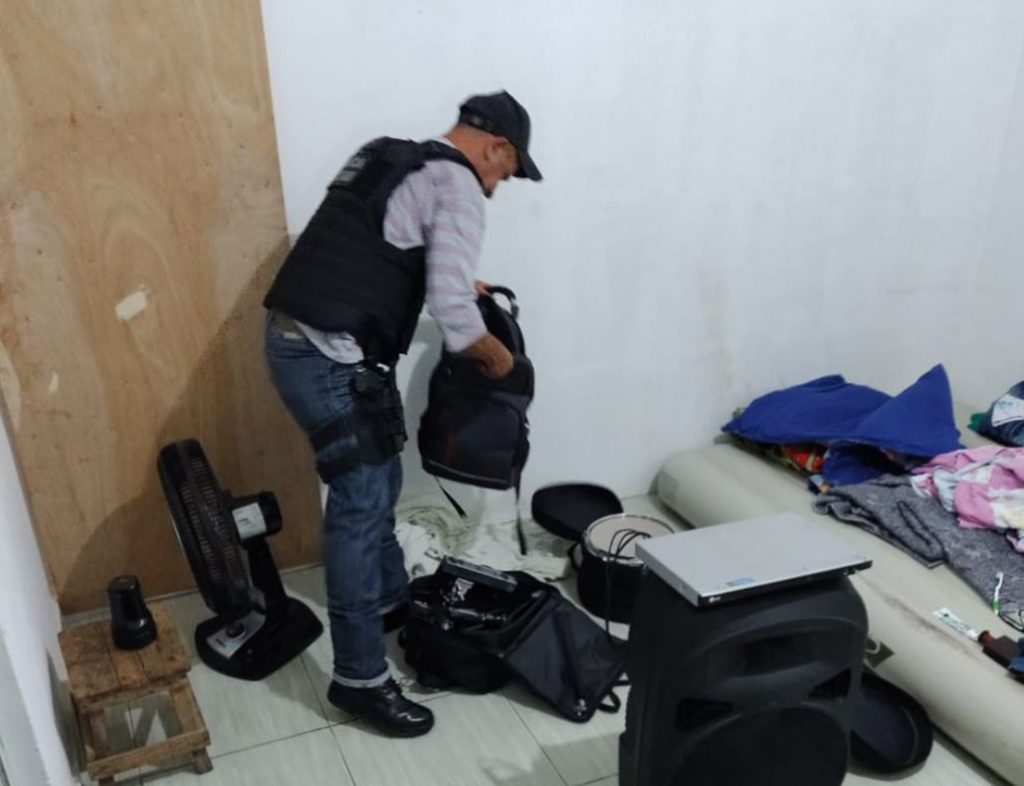 Suspeito de arrombar e furtar igreja em Malhador e preso todos os bens foram encontrados