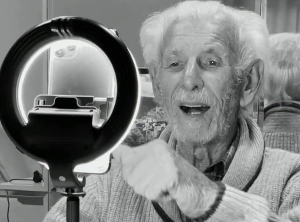 Vovo TikTok Nelson Miolaro morre aos 90 anos