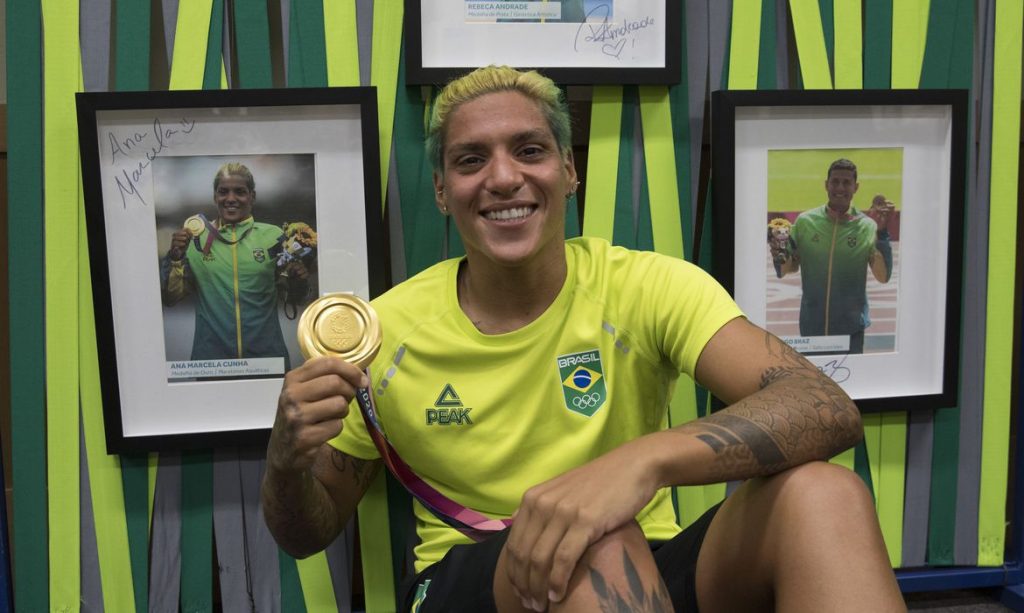 Brasil bate recorde de mulheres medalhistas em Toquio com Ana Marcela