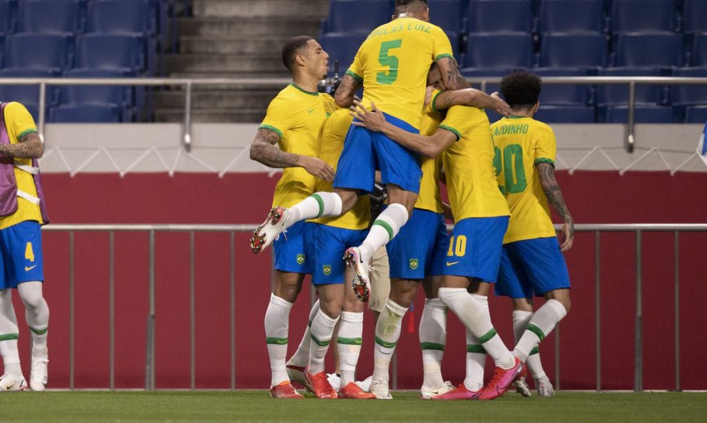 Brasil vence Egito e vai a semifinal do futebol masculino olimpico
