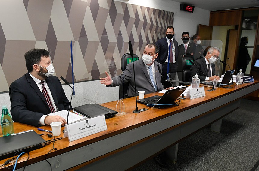 CPI da Pandemia Coronel Blanco discutia venda de vacinas para empresas sem autorizacao legal
