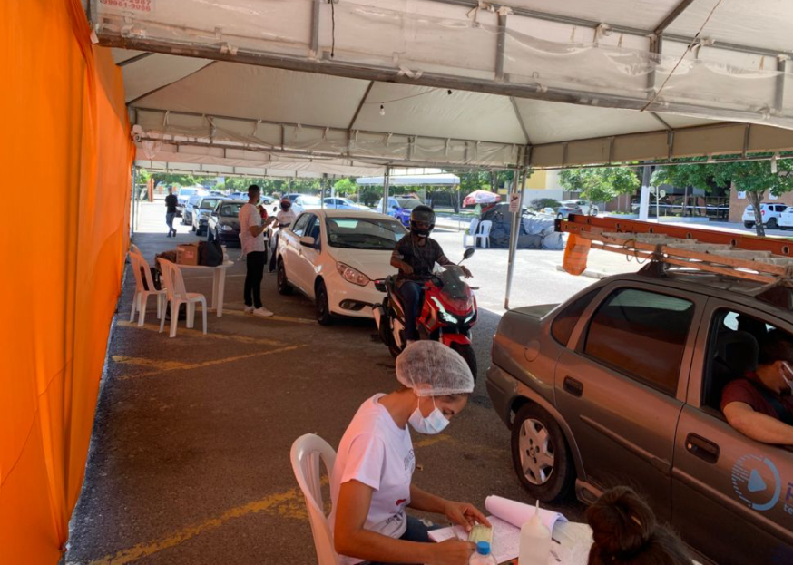 Covid 19 Aracaju vacina 26 das 90 mil pessoas esperadas durante repescagem