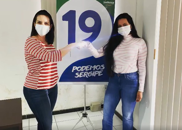 Danielle Garcia anuncia Adriana Leite como vice presidente do Podemos em Sergipe
