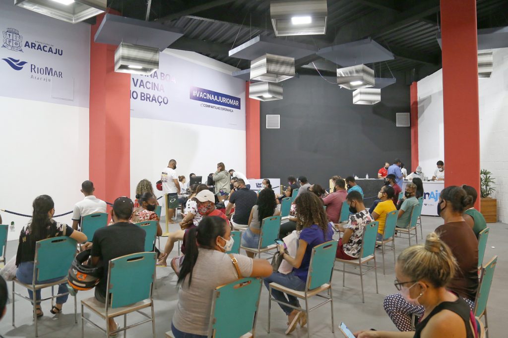Em dois dias de repescagem Aracaju aplica 23 mil doses da vacina contra a covid 19