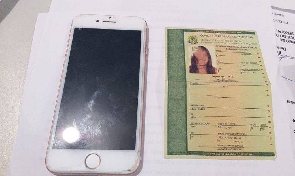 Ex miss Sergipe e presa por furto qualificado contra medica do Ipes