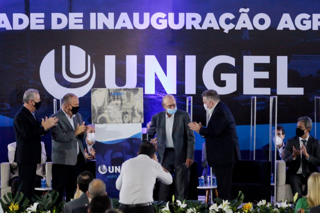 Fabrica de fertilizantes Unigel e inaugurada em Laranjeiras