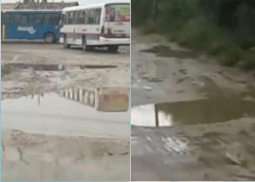Leitor denuncia buracos e ruas sem asfalto no Santa Maria veja video