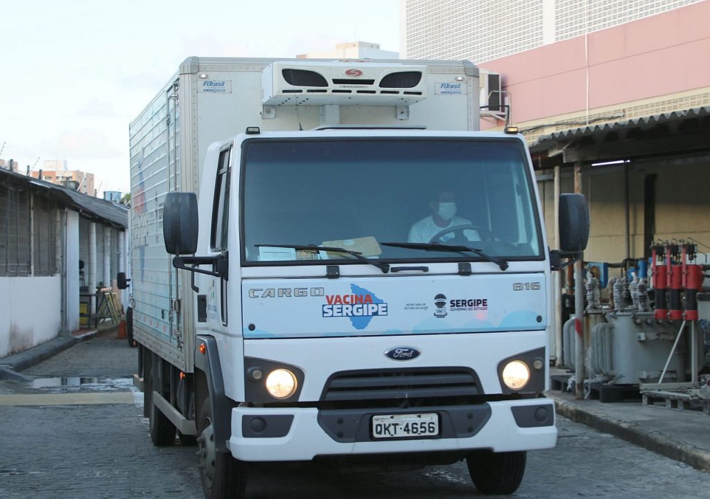 Sergipe recebe mais 61.040 vacinas contra a covid 19