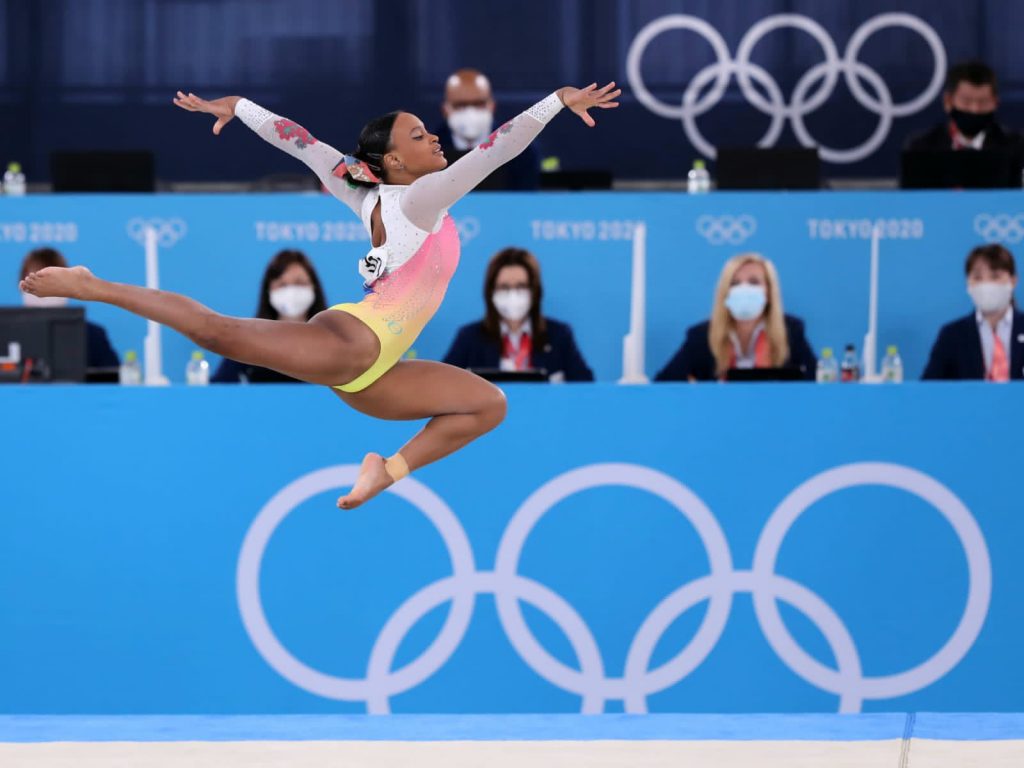 Toquio Rebeca Andrade sera porta bandeira do Brasil no encerramento