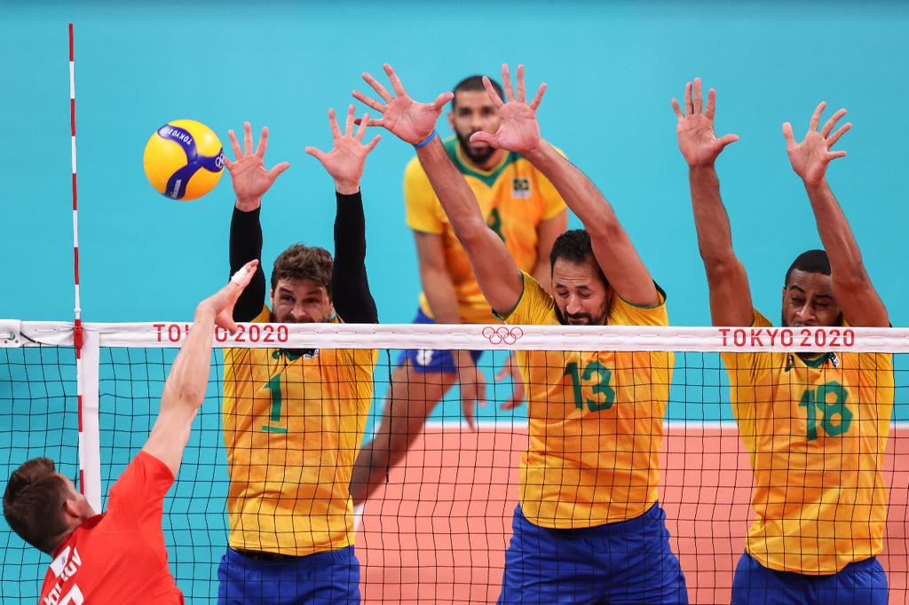 Volei Brasil perde para Comite Russo e se despede da briga pelo ouro